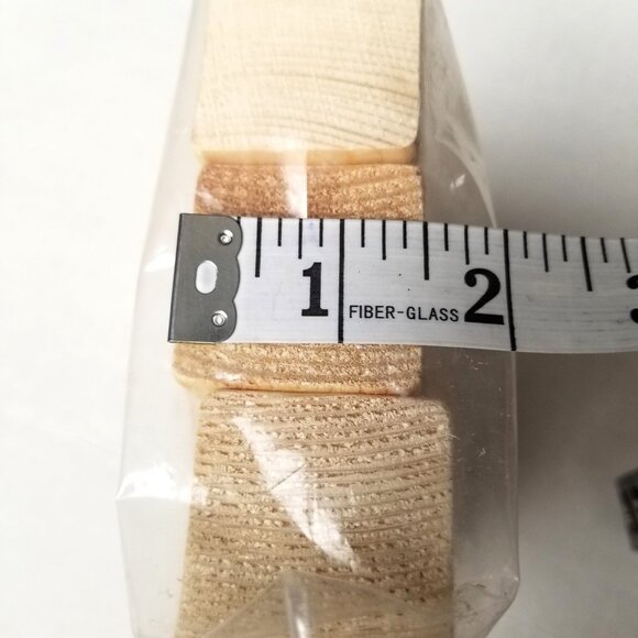 Pine Wood Craft Blocks Set of 6 Unfinished DIY Woodworking Carving - Picture 8 of 8